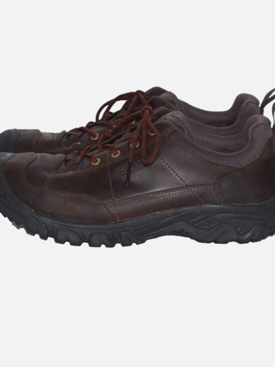 KEEN Targhee III Leather Low Top Lace Closure Hiking Brown Boots Size 13 main image 9